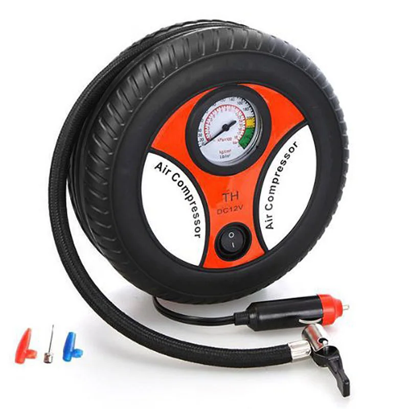 

Mini Portable Car Air Compressor 12v Auto Inflatable Pumps Electric Tire Inflaters 260PSI Air Compressor Dropshipping