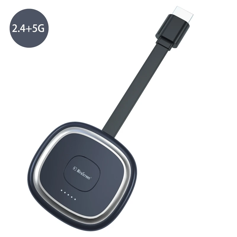 

50LA 2.4/2.4+5G Wireless WiFi Display Receiver Mobile Phone Projector Screen Mirroring Dongle Media Player Miracast