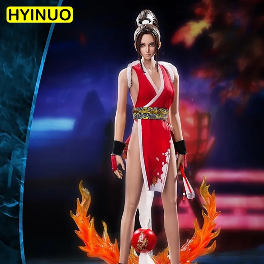 1/6 масштаб Король бойцов KOF14 богиня МАИ Shiranui костюм фигурку Набор лепить модель 12