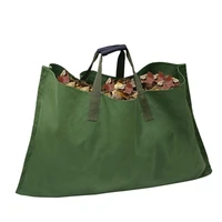 leaf bag for collecting leavesreusable gardening bagsyard waste tarp garden lawn container gardening tote bag