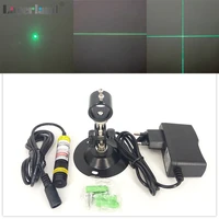 1668 510nm 515nm 520nm 10mw 30mw 80mw dot line cross green laser module diode for wood fabric cutting cutter adapter mount