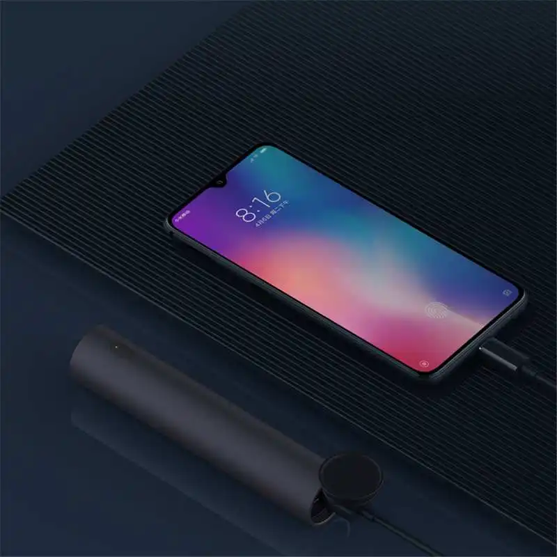 Xiaomi mi LPB02 mi ni Мощность банк 5000 мАч с светодиодный фонарик 18 Вт QC3.0 PFast pfast от крепление для спортивной камеры Xiao mi эко-Системы для Iphone 8 X