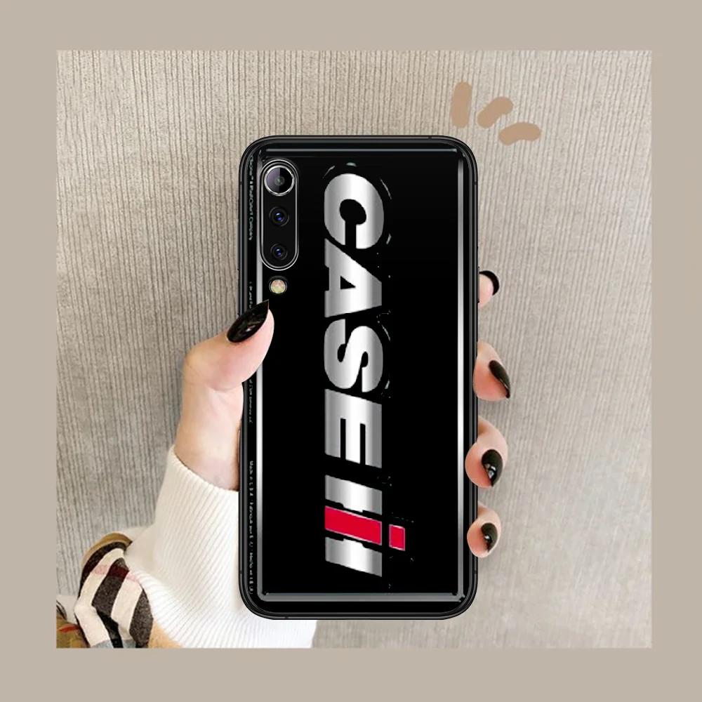 

CASE IH Tractor logo Phone case For Xiaomi Mi note 10 A3 9 MAX 3 A2 8 9 Lite Pro ultra black Hoesjes Trend Etui Pretty Prime