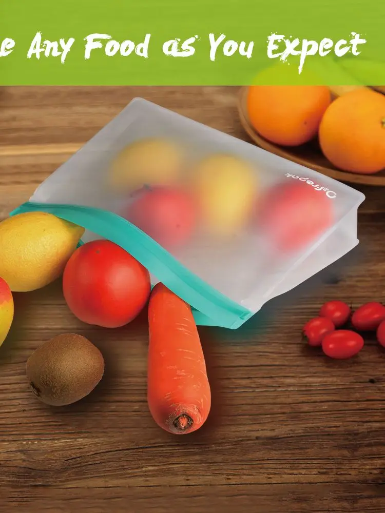 Многоразовая Экологически чистая морозильная камера с замком-молнией