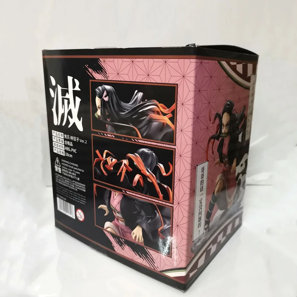 Kimetsu no Yaiba фигурки героев аниме Kamado Tanjirou Nezuko Demon Slayer Zenitsu фигурка коллекционера Рождественская демоническая игрушка кукла