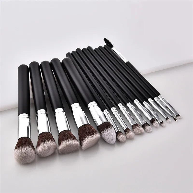 

14pcs Makeup Brush Set Concealer Foundation Blush Powder Blending Cosmetic Make Up Brushes Eyeshadow Highlighter Brush T14002