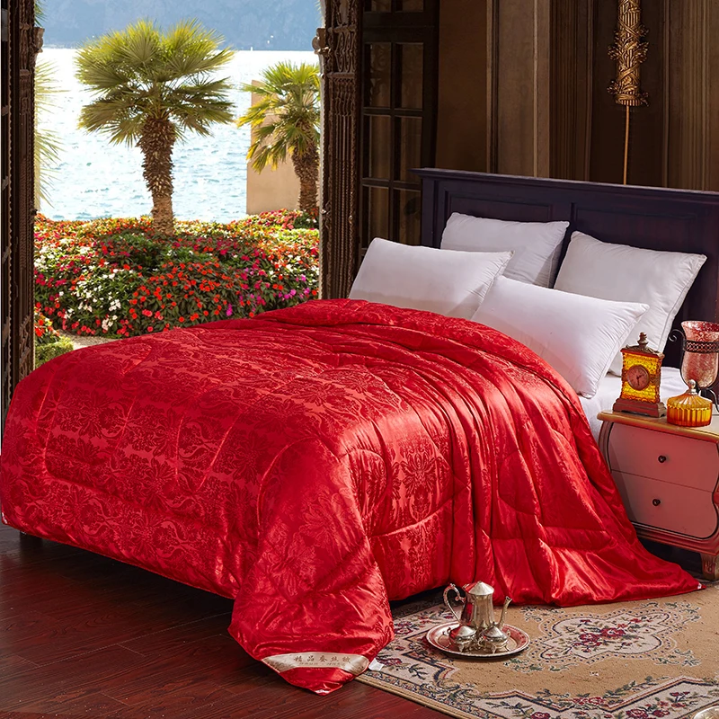 

100% Mulberry Silk Comforter For Winter/summer Multiple Color Options Quilt Duvet Warm And Comfortable Winter Thick Blanket