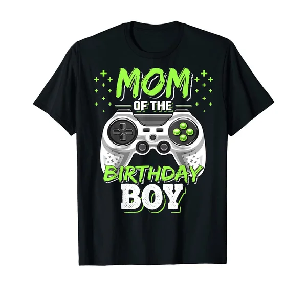 

Mom of the Birthday Boy Matching Video Gamer Birthday Party T-Shirt