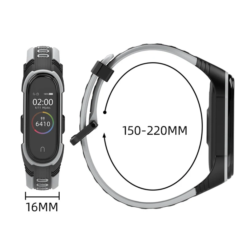

Replaceable Strap for Xiaomi Mi Band 5 4 3 Breathable Strap on Mi Band4 Band3 Band5 Breathable Bracelet on Xiaomi Mi Band 3 4 5