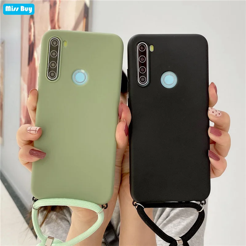 

Silicone Soft Cover With Crossbody Lanyard Strap For Xiaomi Mi 10 10T Pro 10 10T Lite Mi 10 Ultra 5G Case Necklace Rope Fundas