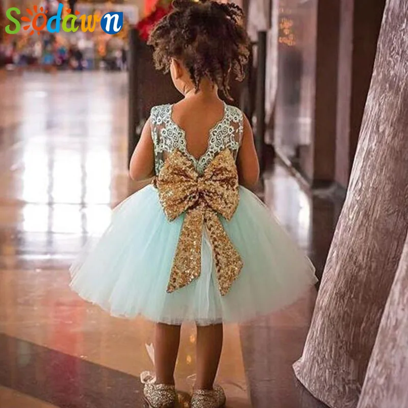 

Sodawn Children Dress Princess Dress Children Clothing 2018 Summer Girl Clothes Baby Girls Dress Big Bow Mesh Girl Dress