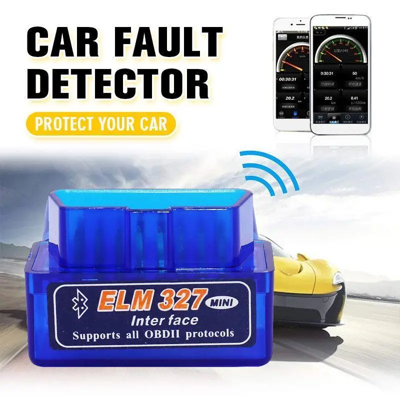 

New OBD V2.1 V1.5 mini ELM327 OBD2 Bluetooth Auto Scanner OBDII 2 Car ELM 327 Tester Diagnostic Tool for Android Windows Symbian