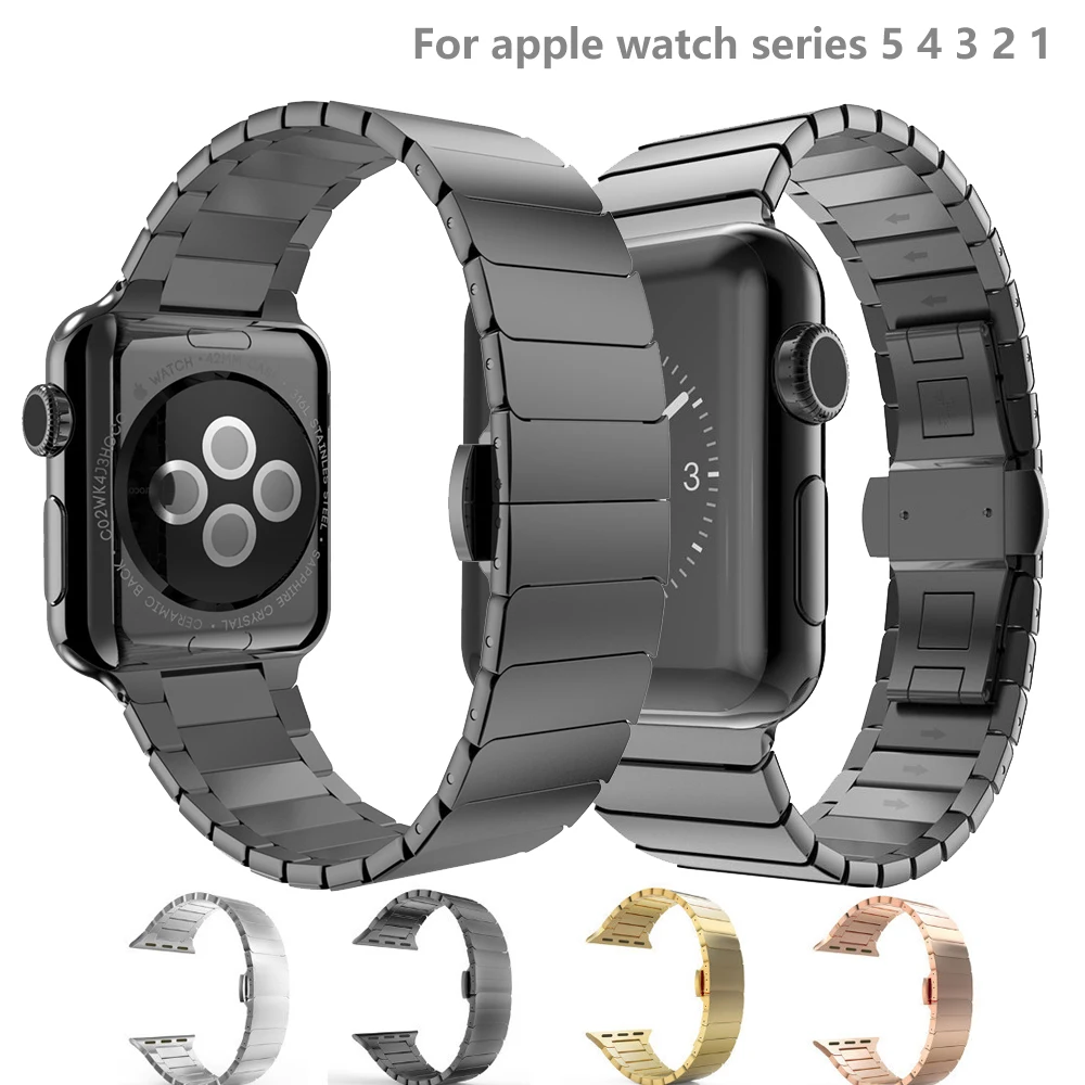 Ремешок с бабочками для наручных часов Apple watch 5 4 полосным 44 мм/40 мм iwatch серии