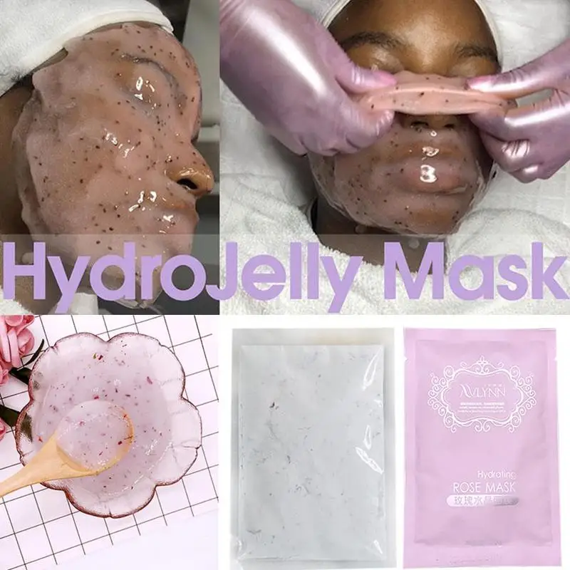 Натуральный спа розовое отшелушивающая маска Порошковая для лица порошок