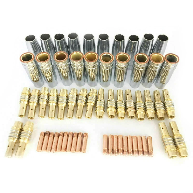 

60Pcs Weld 15AK Torch Contact Tip Holder Conical 1.0mm MIG Welding Torch