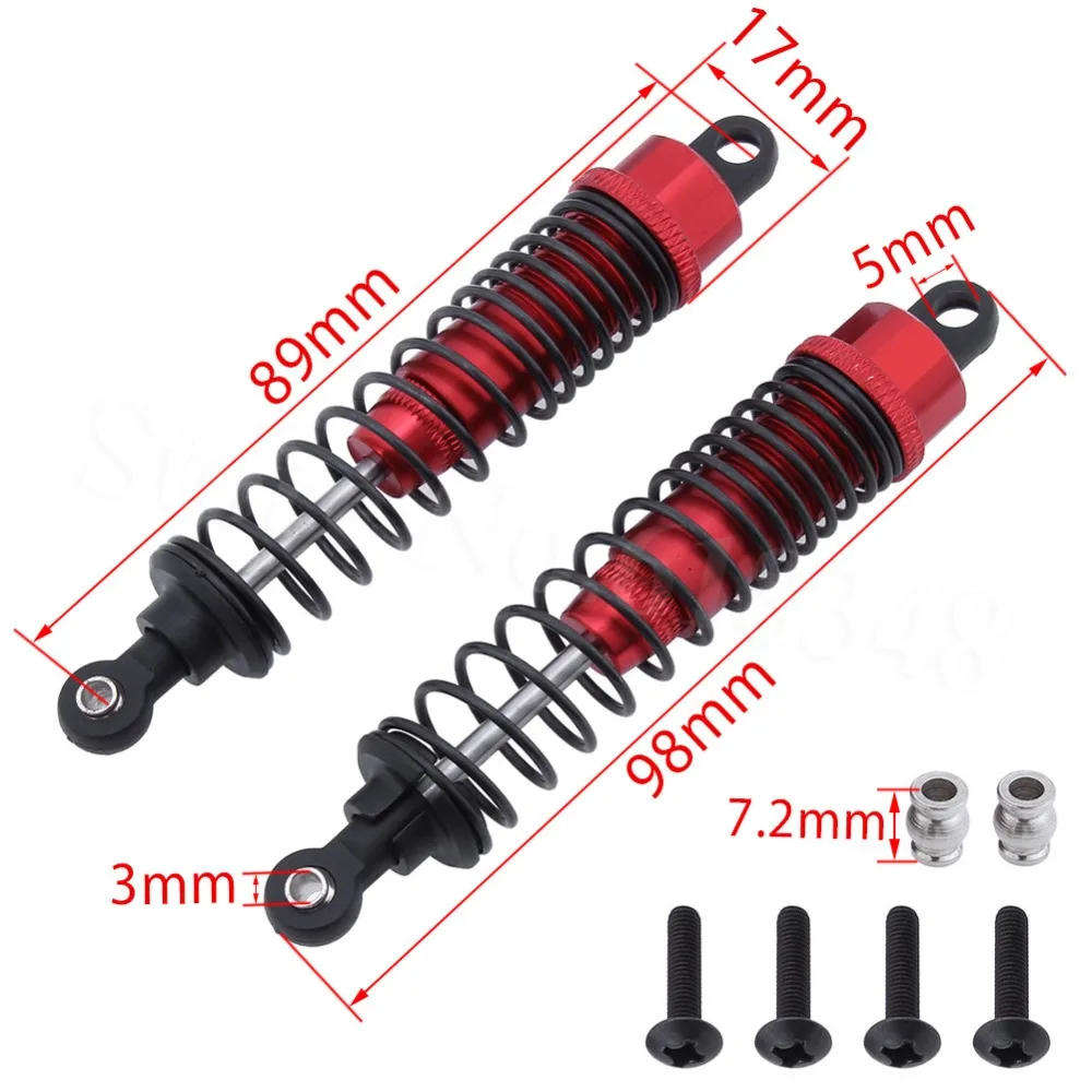 Алюминиевый передний амортизатор с масляным наполнением 2 шт. в сборе для