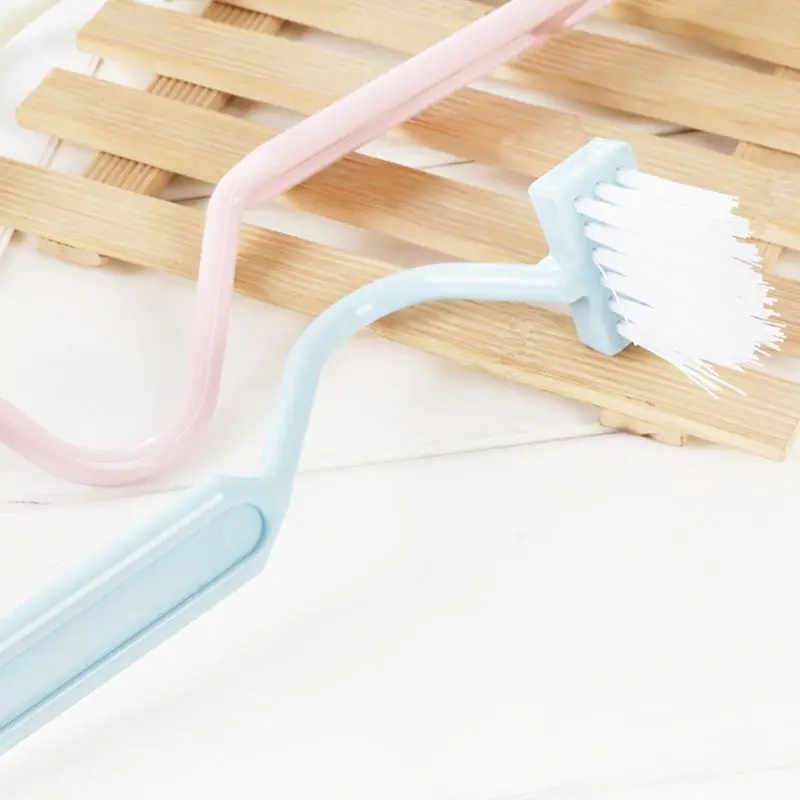 

Toilet Rim Edge Brush Bow Curved Flush Passage Brush Bathroom Cleaning Supplies T3EA