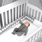 Детская кроватка, слон, длинная подушка, колыбель для новорожденных, Защитные подушки, детская подушка, забор, съемный бампер, украшение для детской комнаты, кровати