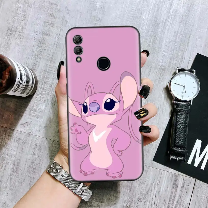 Disneys лучшие продавая Милая Черная крышка чехол для телефона для huawei Y9 Y5 Y6 Y7 Honor 10 9 Lite 9X8X8 S 8A фотоаппаратов моментальной печати 7S 7A 10i 20i V20 Coque Капа