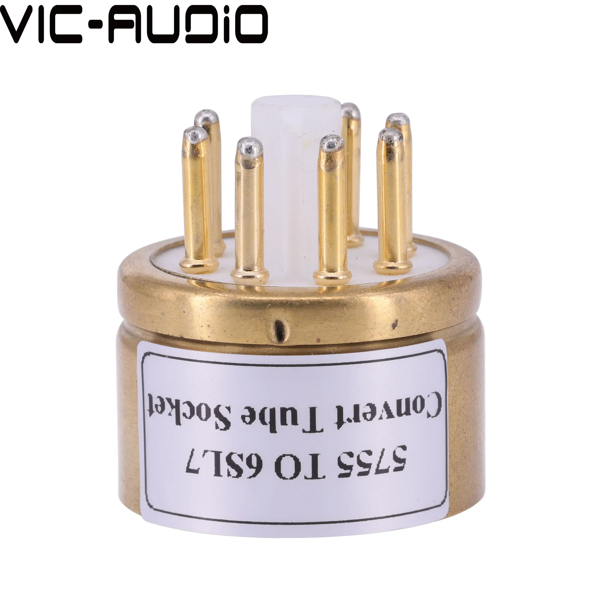 1 шт. 5755 дюйма WE420A (сверху) до 6SN7 6SL7 6N9P (снизу) от 9 8 контактов трубка сделай сам |