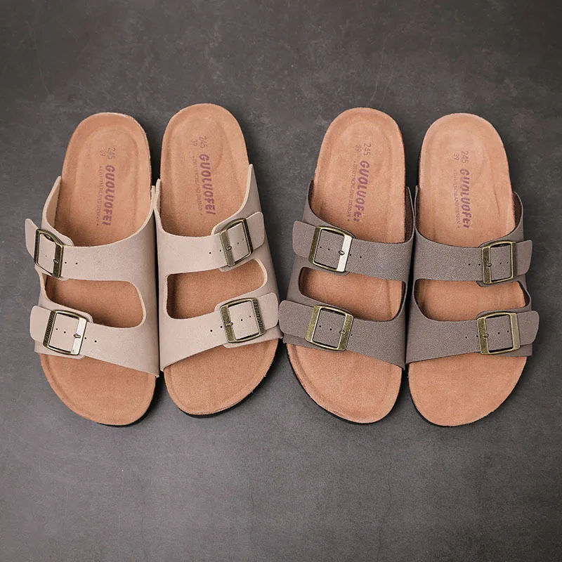 Новинка 2021 мужские туфли сабо из искусственной кожи Высококачественные мягкие