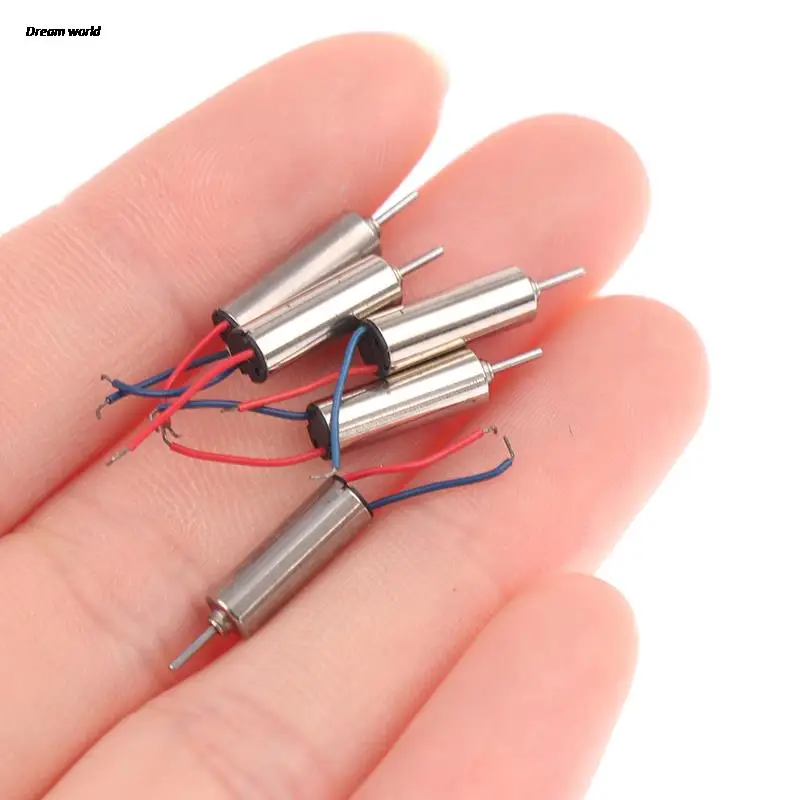 5Pcs DC 3.7V 72000 Rpm 412 Model Airplane Coreless Strong Magnetic Small Motor engine | Обустройство дома