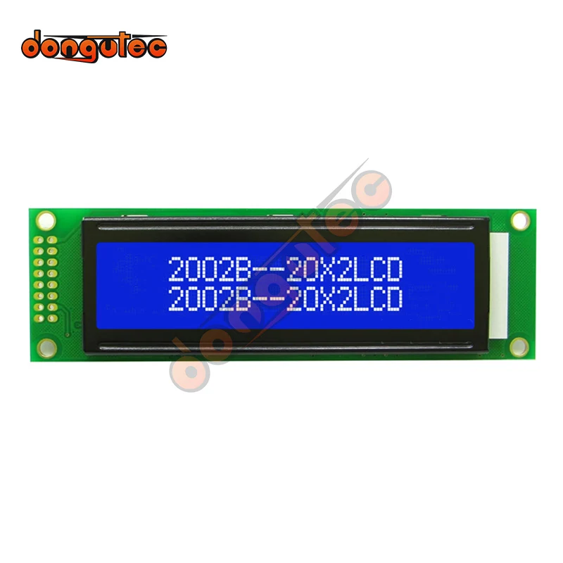 ЖК-дисплей 5 в 2002 2002B 20X2 символьный модуль жидкокристаллического дисплея экран