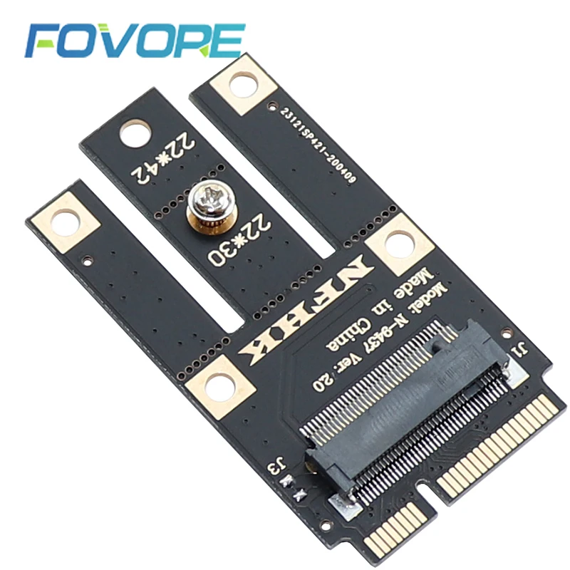 Для беспроводной карты Wi Fi Bluetooth A + E Key M.2 NGFF модуль для мини PCIE адаптера|Платы
