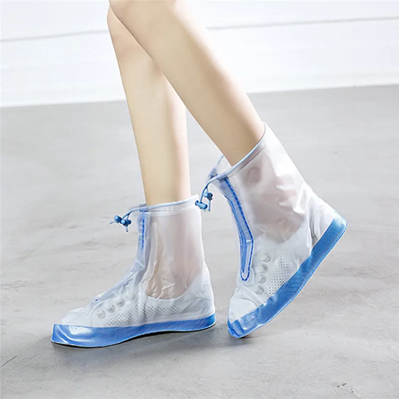 Многоразовый дождевик для обуви водонепроницаемая противоскользящая