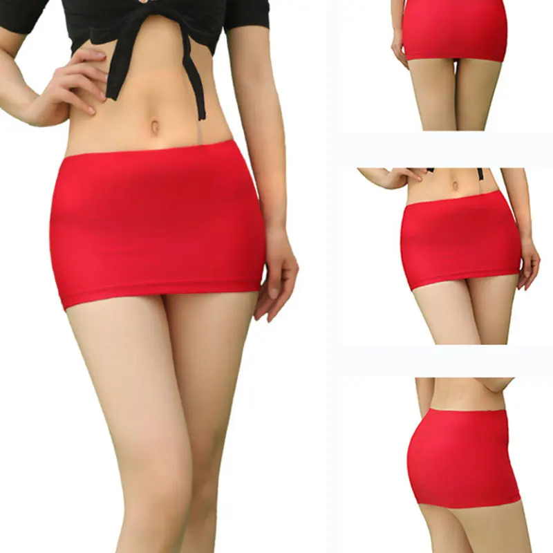

Women Sexy Night Club Pencil Skirts See Through Transparent Temptation Cute Short Mini Micro Skirt Slim Tight Package Hip Skirt
