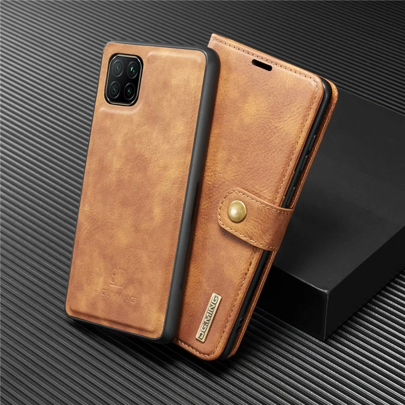 

Чехол-бумажник с откидной подставкой, ударопрочный кожаный чехол для Samsung Galaxy A81
