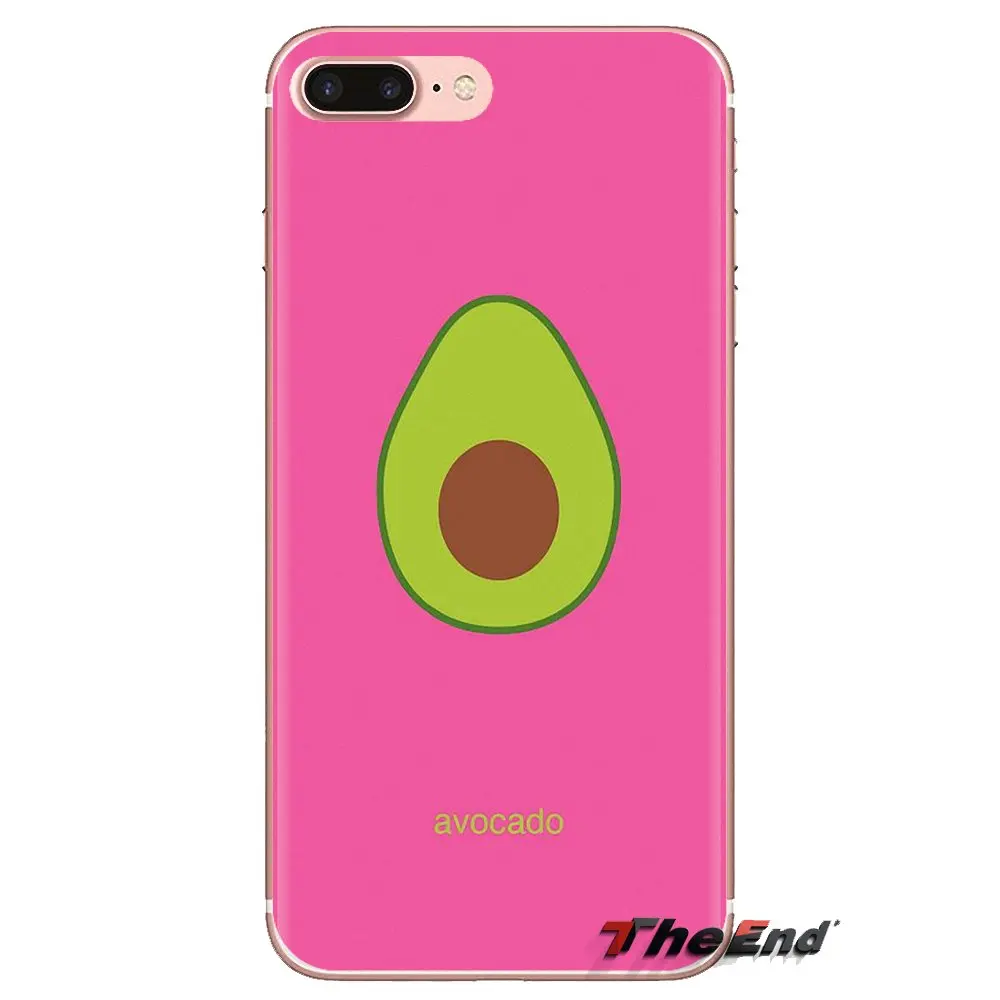Прозрачный мягкий чехол сумка вкусный Авокадо Фрукты Еда для samsung Galaxy S3 S4 S5 мини S6