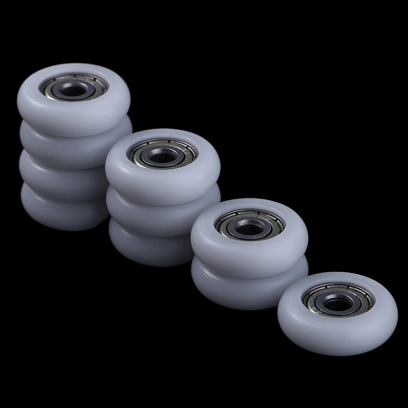 10 шт./лот Нейлоновые Пластиковые шарикоподшипники из углеродистой стали