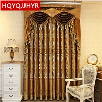 modern royal european embroidered velvet high quality embroidered curtains for living room luxury elegant curtains for bedroom