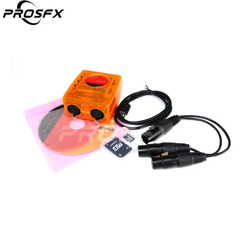 Контроллер DMX Suite2 USB интерфейс SUITE2 FC DMX512 освесветильник для дискотеки