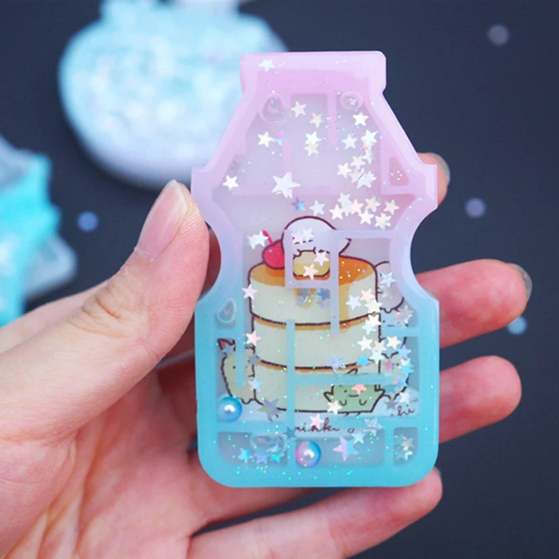 Силиконовый шейкер лабиринт в форме молочной бутылки|Инструменты и оборудование