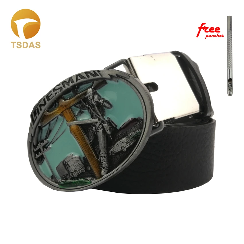 Новые линии мужской ремень пряжки в цветах Овальный костюм для 4 см Ширина Прямая