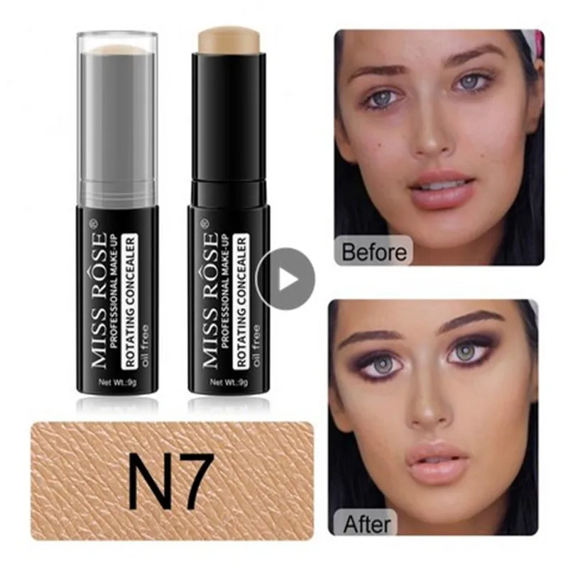 MISS ROSE Color корректирующий консилер ручка для макияжа водостойкие Оттенки глаз