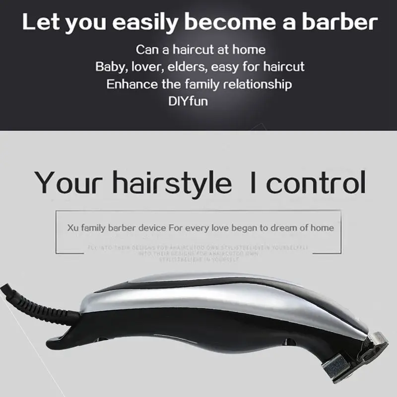 SURKER Профессиональный перезаряжаемый триммер для волос мужчин и детей