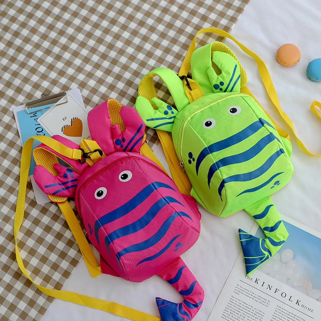 2019 New 3D Animal Children Backpacks Brand Design Girl Boys Backpack HINST Kids School Bags Kindergarten Cartoon Bag M0731 | Игрушки и