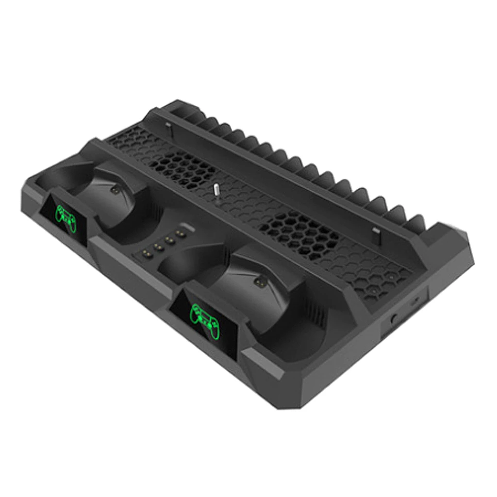 Вертикальная подставка для Sony PS4 Slim Pro Dual Charge Station Cooler PS4|Вентиляторы| |