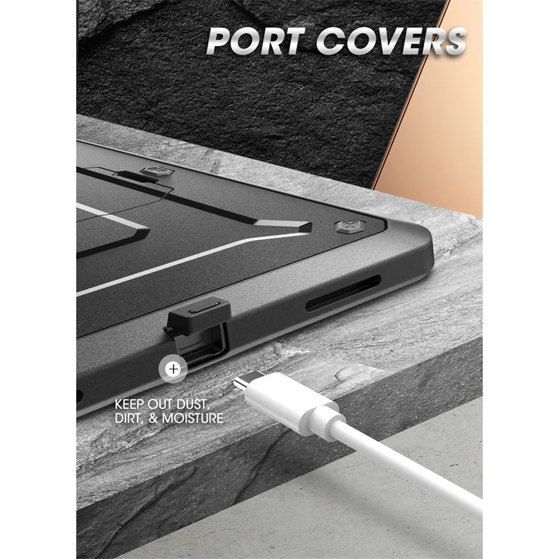 Чехол SUP для iPad Pro 12.9 чехол (2021) UB поддерживает зарядку Apple Pencil со встроенным