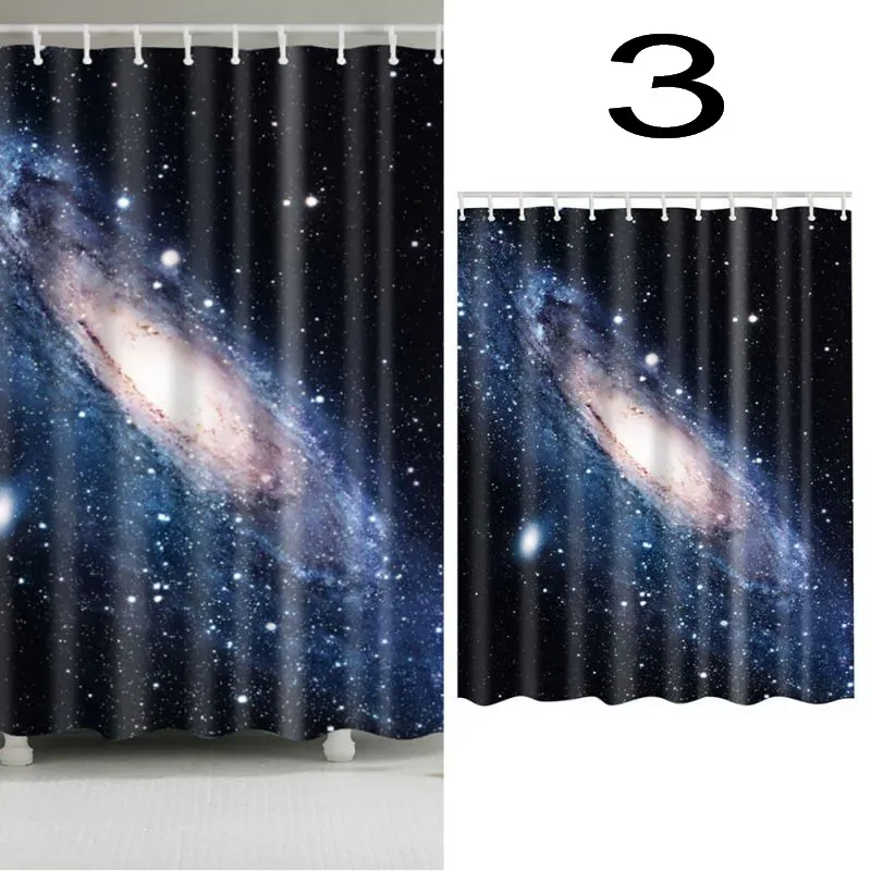 

Creative Illustration Series Polyester Waterproof Shower Curtain For The Bathroom 150x180cm Shower Curtains