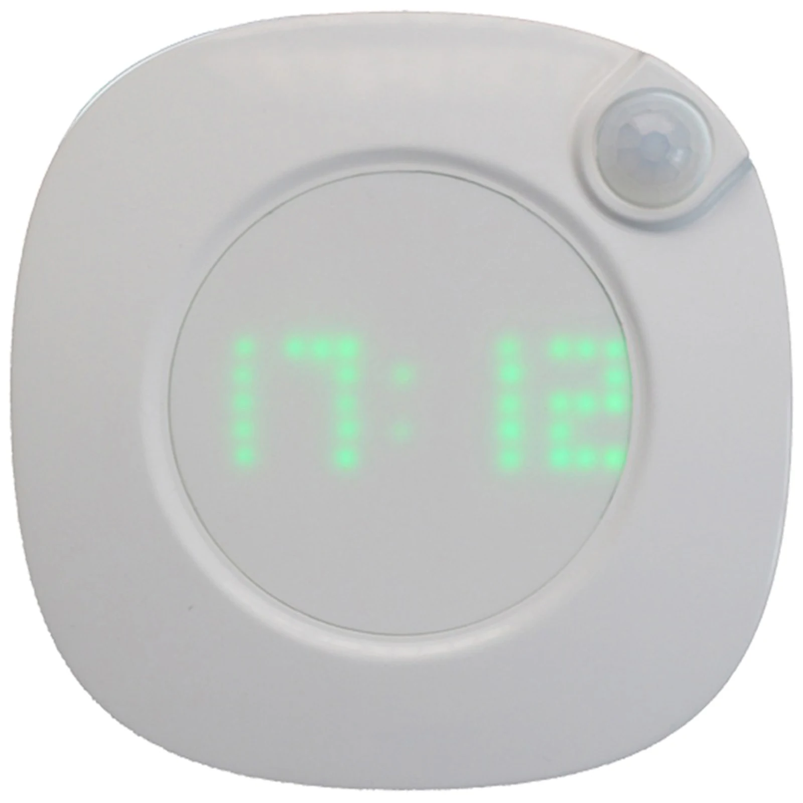 

Магнитный светодиодный Ночной светильник с датчиком движения Сенсор Спальня коридор лестница светильник s светодиодный часы с регулируемо...