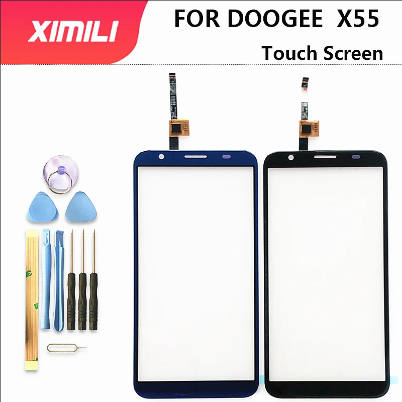 Протестировано новинка сенсорный экран Для Doogee X55 дигитайзер датчик переднее