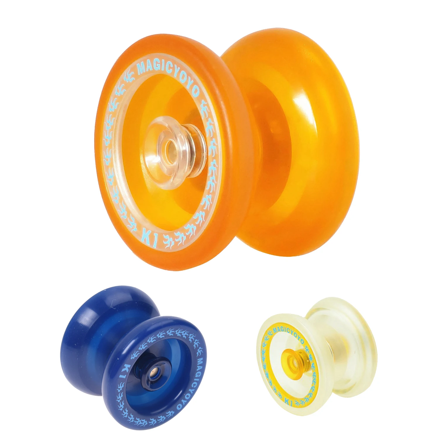 

MAGICYOYO K1 Spin ABS Yoyo New PVC Professional Yoyo Toys with Hubstacks