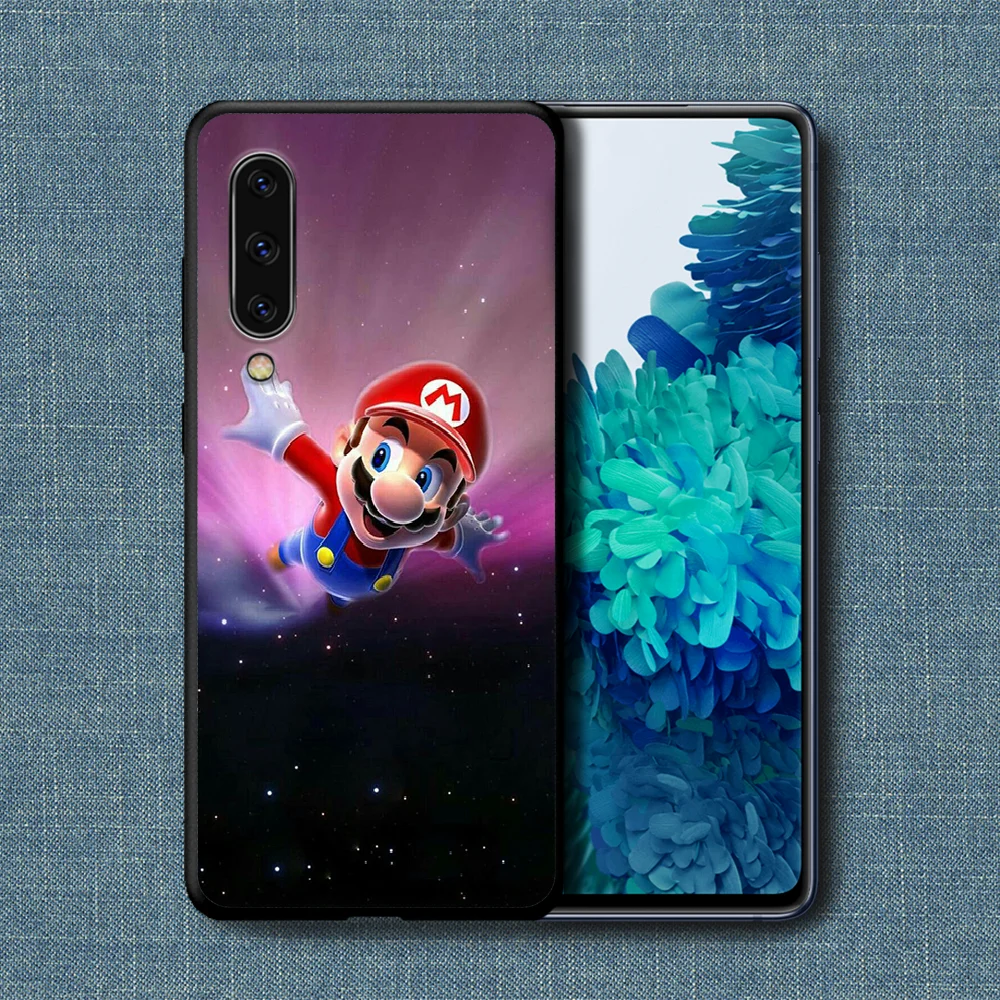 

Super M-Marios Phone Case For Samsung Galaxy A 3 5 7 8 10 20 20E 21S 30 30S 40 50 51 70 71 black Shell Trend Back Pretty Cover