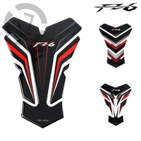 with logo fz6 for yamaha fz6 fz6n 3d motorcycle tank pad protector adhesive stickers