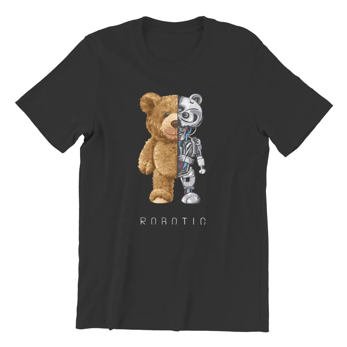 

Bear toy Robotic Couples RoundCollar 2021 Boy male Tshirts 145037
