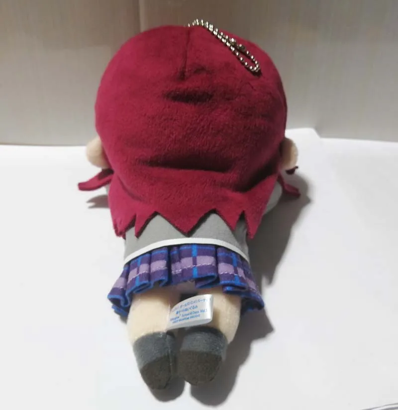 Japan BanG Dream Roselia School Days Nesoberi Plush-Mitake Ran, Toyama Kasumi& Saya Yamabuki